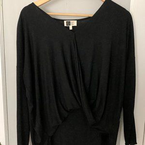 Long Sleeve Wrap Top